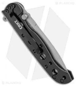 CRKT Carson M16-01S EDC Spear Point Flipper Knife (3.125" Bead Blast) -Knife Discounts Store CRKT Carson M16 01S EDC SP Flipper BB M16 01S BHQ 11417 jr side