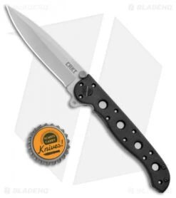 CRKT Carson M16-01Z EDC Spear Point Flipper Knife Zytel (3" Bead Blast) -Knife Discounts Store CRKT Carson M16 10Z SP Zytel BB Serr BHQ 8899 jr bottlecap