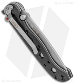 CRKT Carson M16-10Z Tanto Flipper Knife (3" Bead Blast Serr) -Knife Discounts Store CRKT Carson M16 10Z Tanto BB Serr M16 10Z BHQ 2709 jr side
