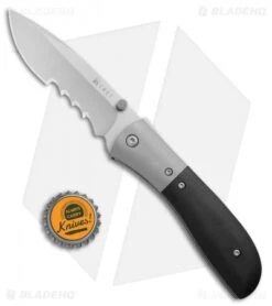 CRKT Carson M4-13 Spring Assisted Knife (3.75" Bead Blast Serr) -Knife Discounts Store CRKT Carson M4 13 SA BB Serr BHQ 1661 jr bottlecap