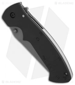 CRKT Crawford Kasper Liner Lock Knife (3.75" Gray) 6773Z -Knife Discounts Store CRKT Crawford Kasper gray BHQ 7141 er spine