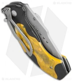 CRKT Elishewitz Horus Spring Assisted Knife Orange/Black (3.125" BB) 1150 -Knife Discounts Store CRKT Elishewitz Horus SA Orange Black BB 1150 BHQ 68641 jr side