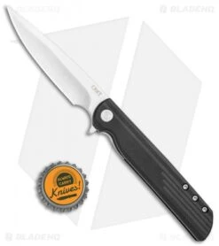 CRKT LCK + Spring Assisted Liner Lock Knife Black GRN (3.3" Satin) 3801 -Knife Discounts Store CRKT LCK SA LL Black GRN Satin BHQ 76853 jr bottlecap