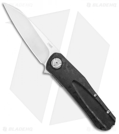 CRKT Mah-Hawk Spring Assisted Knife Black GRN (3.12" Satin) 1 CRKT Mah-Hawk Spring Assisted Knife Black GRN (3.12" Satin)