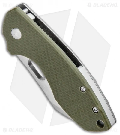 CRKT Pilar Frame Lock Knife OD Green G-10 (2.4" Satin D2) 5311D2D 2 CRKT Pilar Frame Lock Knife OD Green G-10 (2.4" Satin D2) 5311D2D - Image 2