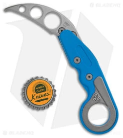CRKT Provoke Trainer Kinematic Morphing Karambit Blue (2.48" SW) -Knife Discounts Store CRKT Provoke Trainer Kinematic Morphing Karambit Blue SW BHQ 178652 jr bottlecap