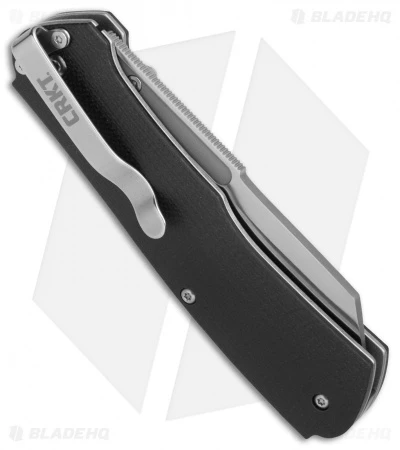 CRKT Radic Spring Assisted Knife Black G-10 (3.3" Satin) 6040 2 CRKT Radic Spring Assisted Knife Black G-10 (3.3" Satin) 6040 - Image 2