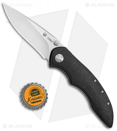 CRKT Ruger Knives High-Brass Spring Assisted Knife Black (3.19" Satin) R2601 4 CRKT Ruger Knives High-Brass Spring Assisted Knife Black (3.19" Satin) R2601 - Image 4