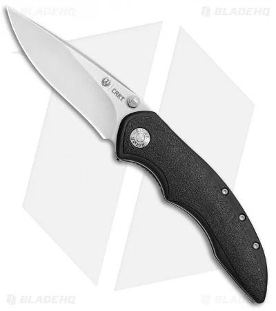 CRKT Ruger Knives High-Brass Spring Assisted Knife Black (3.19" Satin) R2601 1 CRKT Ruger Knives High-Brass Spring Assisted Knife Black (3.19" Satin) R2601