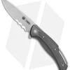 CRKT Ruger Knives Windage Liner Lock Knife Black Aluminum (3.78" SW Serr) R2402