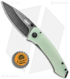 CRKT Tuna Frame Lock Blade HQ Exclusive Knife Natural G-10 (3.25" Smokewash D2) -Knife Discounts Store CRKT Tuna FL Natural G 10 Smokewash 2520JKD2 BHQ 114002 jr bottlecap
