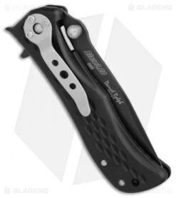 Camillus Blaze Spring Assisted Knife Black Zytel (3" Black) 715 -Knife Discounts Store Camillus Blaze black zytel black 715 BHQ 67845 er side