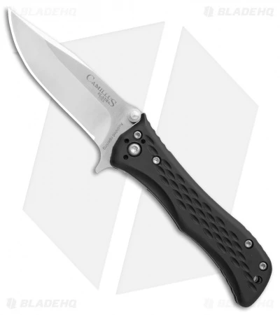 Camillus Blaze Spring Assisted Knife Black Zytel (2.5" Satin) 670 1 Camillus Blaze Spring Assisted Knife Black Zytel (2.5" Satin) 670