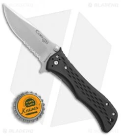 Camillus Blaze Spring Assisted Knife Black Zytel (3" Satin Serr) 925 6 Camillus Blaze Spring Assisted Knife Black Zytel (3" Satin Serr) 925 -Knife Discounts Store Camillus Blaze black zytel satin serr 925 BHQ 67844 er size