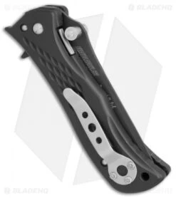 Camillus Fire Blade Tanto Spring Assisted Knife Black Zytel (2.8" Black) 716 -Knife Discounts Store Camillus Fire Blade black zytel black 716 BHQ 67847 er side