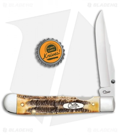 Case Kickstart TrapperLock Assisted Knife BoneStag (6.5154AC SS) 2 Case Kickstart TrapperLock Assisted Knife BoneStag (6.5154AC SS) - Image 2