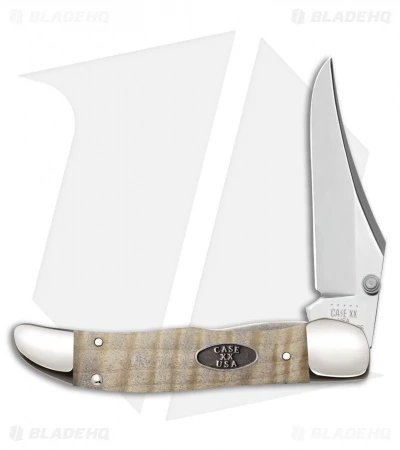 Case Kickstart Hunter Assisted Knife Natural Curly Maple (71265AC SS) 25946 1 Case Kickstart Hunter Assisted Knife Natural Curly Maple (71265AC SS) 25946