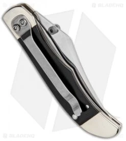 Case Kickstart Mid-Folding Hunter Assisted Knife Black Canvas (101265AC SS) -Knife Discounts Store Case Kickstart Mid Folding Hunter Assisted Black Canvas SS 23138 BHQ 87495 jr side