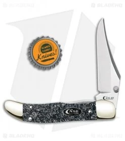 Case Kickstart SparXX Silver Stardust Kirinite Smooth Mid Folding Hunter A/O -Knife Discounts Store Case Kickstart SparXX Silver Startdust Kirinite Smooth 23523 BHQ 101111 jr bottlecap