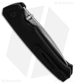 CIVIVI Altus Button Lock Knife Black G-10 (3" Satin) C20076-1 -Knife Discounts Store Civivi Altus Button Lock Knife Black G10 2in Satin BHQ 139456 td side