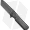 Clark Blades Grunt Custom Frame Lock Knife Carbon Fiber (3.8" Black Stonewash)