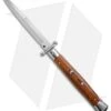 Frank B 11" Italian Stiletto Swinguard Automatic Cocobolo (5" Satin Bayonet)
