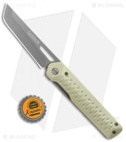 Gerber Ayako Frame Lock Knife Green Aluminum (3.5" Gray) 30-001690 -Knife Discounts Store Gerber Ayako FL Green Aluminum Gray 30 001690 BHQ 105513 jr bottlecap