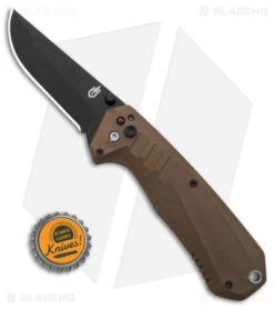 Gerber Haul A/O Spring Assisted Knife Brown GFN (3.1" Black) 7 Gerber Haul A/O Spring Assisted Knife Brown GFN (3.1" Black) -Knife Discounts Store Gerber Haul AO FE Cyber E BHQ 103073 td size