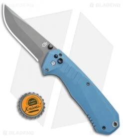 Gerber Haul A/O Spring Assisted Knife Blue GFN (3.1" Gray) 30-001397 -Knife Discounts Store Gerber Haul AO SA Blue GFN 30 001397 BHQ 67397 jr bottlecap 1