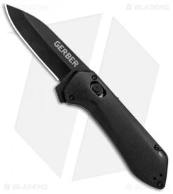 Gerber Highbrow Compact A/O Spring Assisted Knife Black (2.8" Onyx)