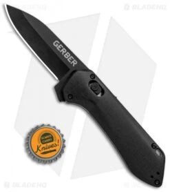 Gerber Highbrow Compact A/O Spring Assisted Knife Black (2.8" Onyx) 7 Gerber Highbrow Compact A/O Spring Assisted Knife Black (2.8" Onyx) -Knife Discounts Store Gerber Highbrow Compact A O SA Black Onyx 30 001524N BHQ 94153 jr bottlecap