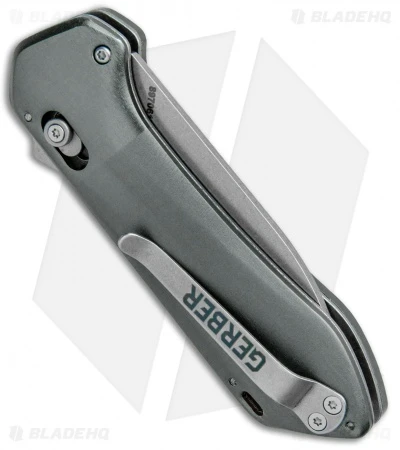 Gerber Highbrow Compact A/O Spring Assisted Knife Gray (2.8" Stonewash) 3 Gerber Highbrow Compact A/O Spring Assisted Knife Gray (2.8" Stonewash) - Image 3