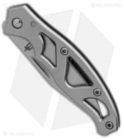 Gerber Mini Paraframe Frame Lock Knife Gray Stainless Steel (2.25" Bead Blast) -Knife Discounts Store Gerber Mini Paraframe Gray Stainless Steel BB BHQ 53971 er spine