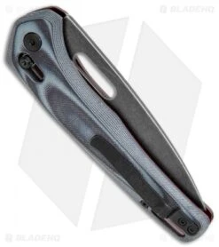 Gerber Sumo Pivot Lock Knife Black/Gray/Red G-10 (Acid Stonewash) 30-001813 -Knife Discounts Store Gerber Sumo Pivot Black Gray Red G 10 Acid SW 30 001813 BHQ 105528 jr side