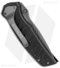 Gerber Swagger Assisted Opening Knife (3" Gray Serr) 6 Gerber Swagger Assisted Opening Knife (3" Gray Serr) -Knife Discounts Store Gerber Swagger A O Gray Serr BHQ 105196 jr side