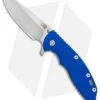 Hinderer Knives XM-18 3.5 Gen 6 Sheepsfoot Knife Blue G-10 (Stonewash)