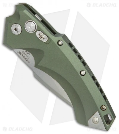 Hogue Knives EX-A05 Spear Point Automatic Knife OD Green (3.5" Stonewash) 34531 3 Hogue Knives EX-A05 Spear Point Automatic Knife OD Green (3.5" Stonewash) 34531 - Image 3
