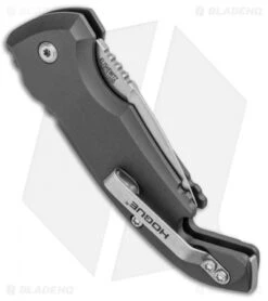 Hogue Knives CA Legal A01 Microswitch Automatic Knife Gray (1.8" Stonewash) -Knife Discounts Store Hogue Knives CA Legal A01 Microswitch Auto Gray Bottle Opener SW 24122 BHQ 92705 jr side