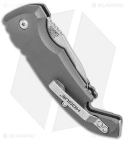 Hogue Knives CA Legal A01 Microswitch Wharncliffe Automatic Knife Gray (1.8" SW) 6 Hogue Knives CA Legal A01 Microswitch Wharncliffe Automatic Knife Gray (1.8" SW) -Knife Discounts Store Hogue Knives CA Legal A01 Microswitch Wharncliffe Auto Gray SW 24142 BHQ 81358 jr side