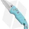 Hogue Knives CA Legal A01 Microswitch Wharncliffe Automatic Knife Aqua (1.8" SW)