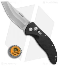 Hogue Knives EX-A04 Wharncliffe Automatic Knife Matte Black (3.5" Tumbled) -Knife Discounts Store Hogue Knives EX A04 wharncliffe matte black tumbled BHQ 72288 er bottlecap