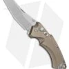 Hogue Knives EX-A05 Wharncliffe Automatic Knife FDE (3.5" Stonewash) 34524