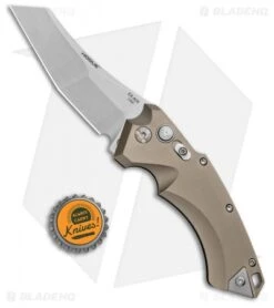 Hogue Knives EX-A05 Wharncliffe Automatic Knife FDE (3.5" Stonewash) 34524 -Knife Discounts Store Hogue Knives EX A05 Wharncliffe Auto FDE SW 34524 BHQ 100449 jr bottlecap