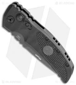 Hogue Sig Sauer EX-A01 Automatic Knife Black G-10 (3.5" Black) 36132 -Knife Discounts Store Hogue Sig Sauer EX A01 Auto black G 10 Black BHQ 84595 jr spine