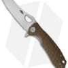Honey Badger Knives Small Wharncleaver Tan FRN (2.8" Satin D2)