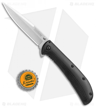 Kershaw Al Mar AM-4 Assisted Opening Knife Black G-10 (3.5" Satin) 2330 4 Kershaw Al Mar AM-4 Assisted Opening Knife Black G-10 (3.5" Satin) 2330 - Image 4
