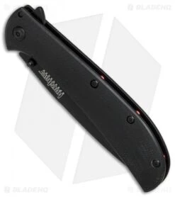 Kershaw Al Mar AM-4 Assisted Opening Knife Black G-10 (3.5" Black) 2330BLK -Knife Discounts Store Kershaw Al Mar AM 4 black G10 black BHQ 71078 er spine