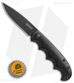 Kershaw Al Mar AM-5 Assisted Opening Knife Black G-10 (3.25" Black) 2340 -Knife Discounts Store Kershaw Al Mar AM 5 black G10 black 2340 BHQ 71016 er size