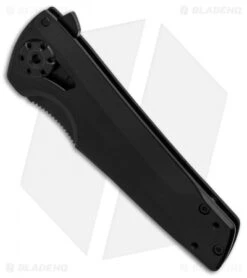 Kershaw Flythrough Frame Lock Knife (3" Black) 1988 -Knife Discounts Store Kershaw Flythrough Black BHQ 80578 er spine