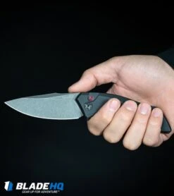 Kershaw Launch 1 Automatic Knife Black Aluminum (3.4" BlackWash) 7100BW 15 Kershaw Launch 1 Automatic Knife Black Aluminum (3.4" BlackWash) 7100BW -Knife Discounts Store Kershaw Launch 1 Automatic Knife Black Aluminum BlackWash 7100BW BHQ 27374 kp in hand web